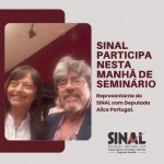 SINAL PARTICIPA NESTA MANHÃ DE SEMINÁRIO rju